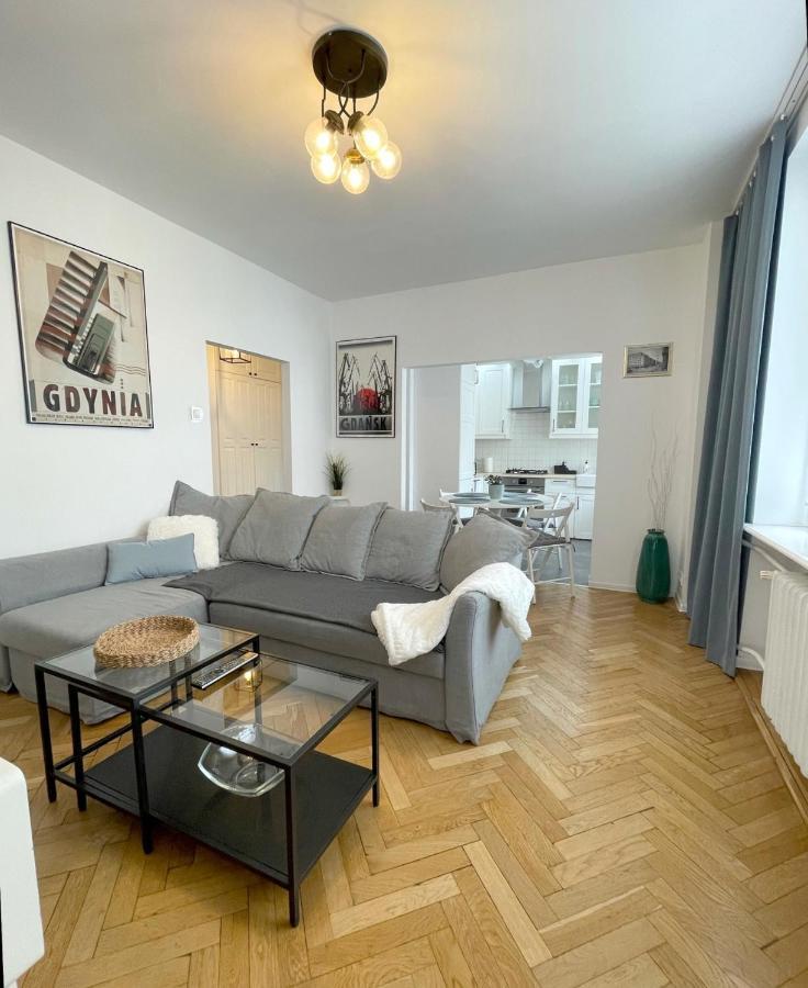 08 Gdynia Centrum - Apartament Mieszkanie Dla 6 Os Ngoại thất bức ảnh
